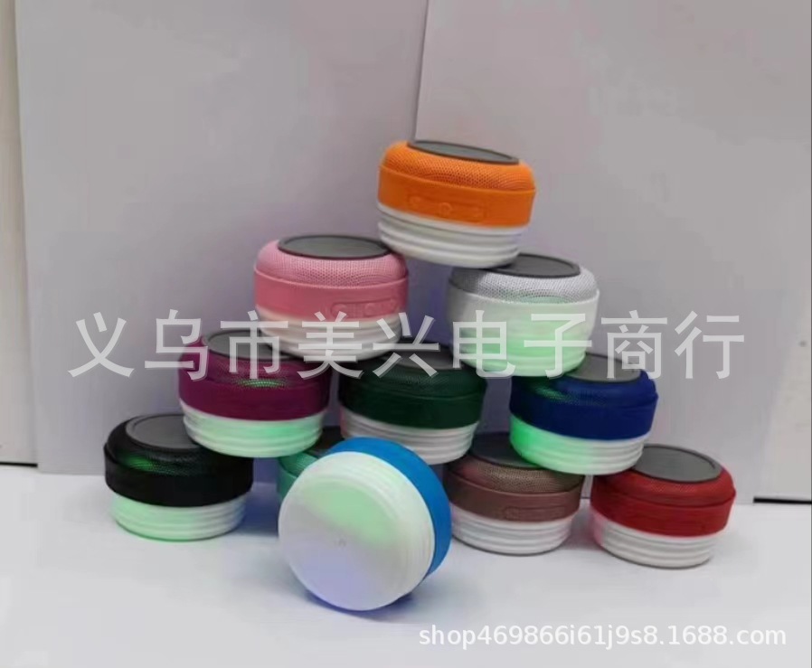 In-stock Bluetooth speaker, beer mug speaker, beer mug speaker, seven-color waterproof Bluetooth speaker, compact and portable pic 1