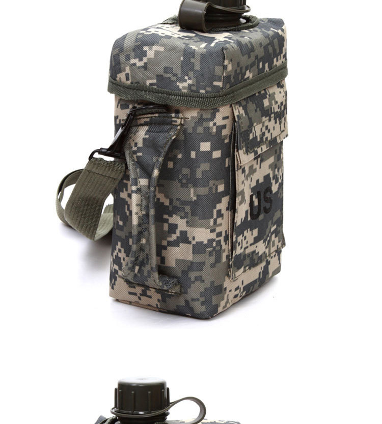 Jungle King新品直销 户外旅游新品多色迷彩水壶 2.0L旅行PVC水壶详情9