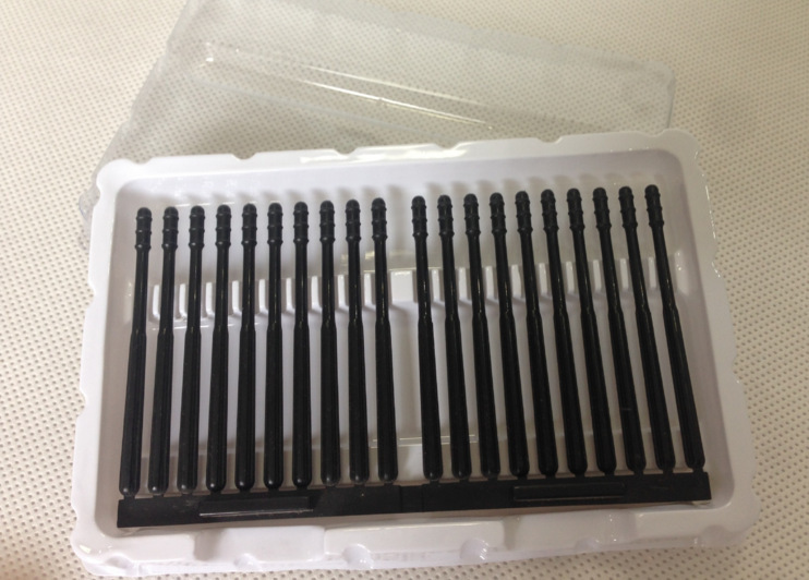 The earwax cleaning stick with adhesive type is attached to the spiral ear-picking stick pic 3
