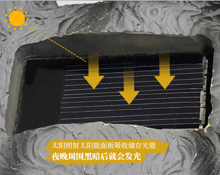 Model 104229: Courtyard decoration, layout and landscaping, kitten ambient light, floor-standing decorative item, villa balcony, garden, lawn, animal decoration pic 17