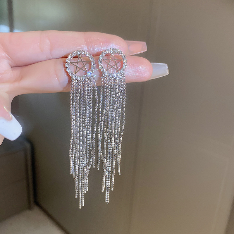 Silver needle diamond-encrusted heart-shaped flower earrings, European and American fashion style, square stud earrings, niche commuting new earrings wholesale pic 43