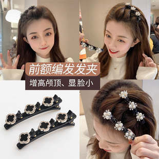 Large-sized hair clips for women, Korean style headwear, bangs clips, side hair clips, back of the head, duckbill clips, new plastic hair clips pic 6