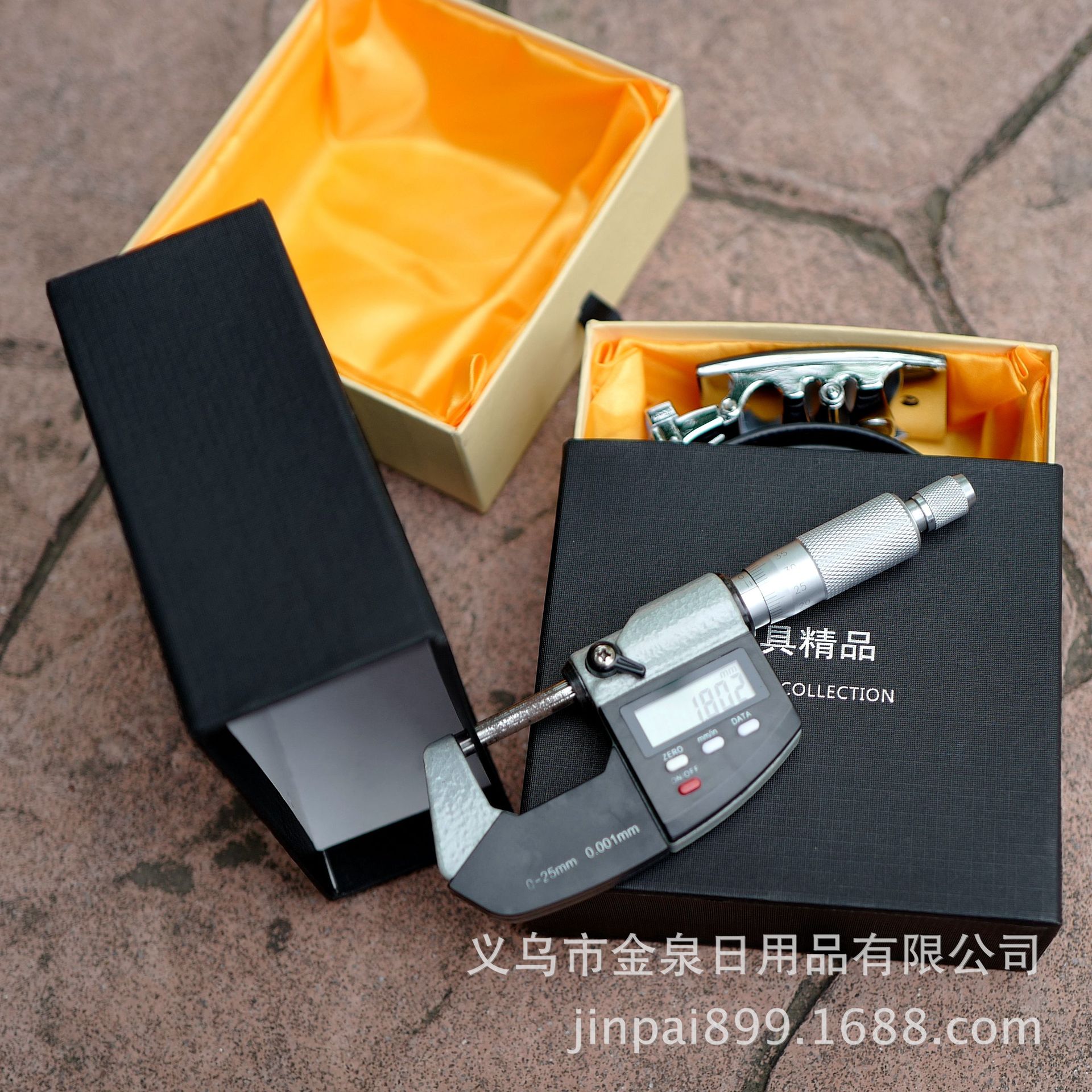 Silk fabric packaging box, belt packaging box, drawer box, silk fabric pull-out box, Yiwu belt packaging box, gift pull-out box pic 3