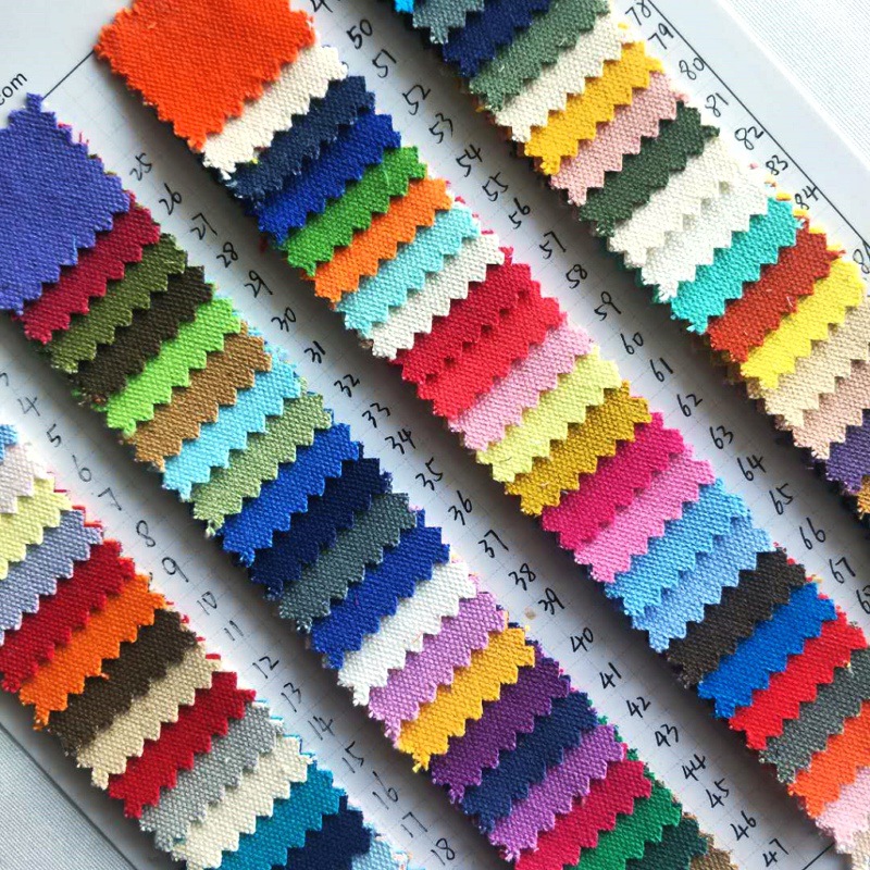 In-stock polyester-cotton pocket fabric with tc lining of 96*72 and dyed woven cotton blended fabric pic 3