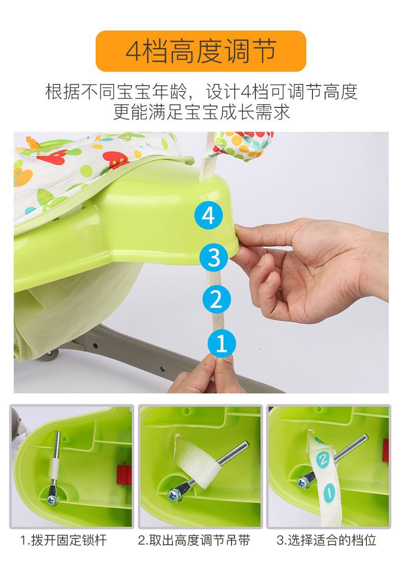 宝宝助步车防o型腿多功能防摔跤防侧翻平衡可坐手推车婴儿学步车详情5