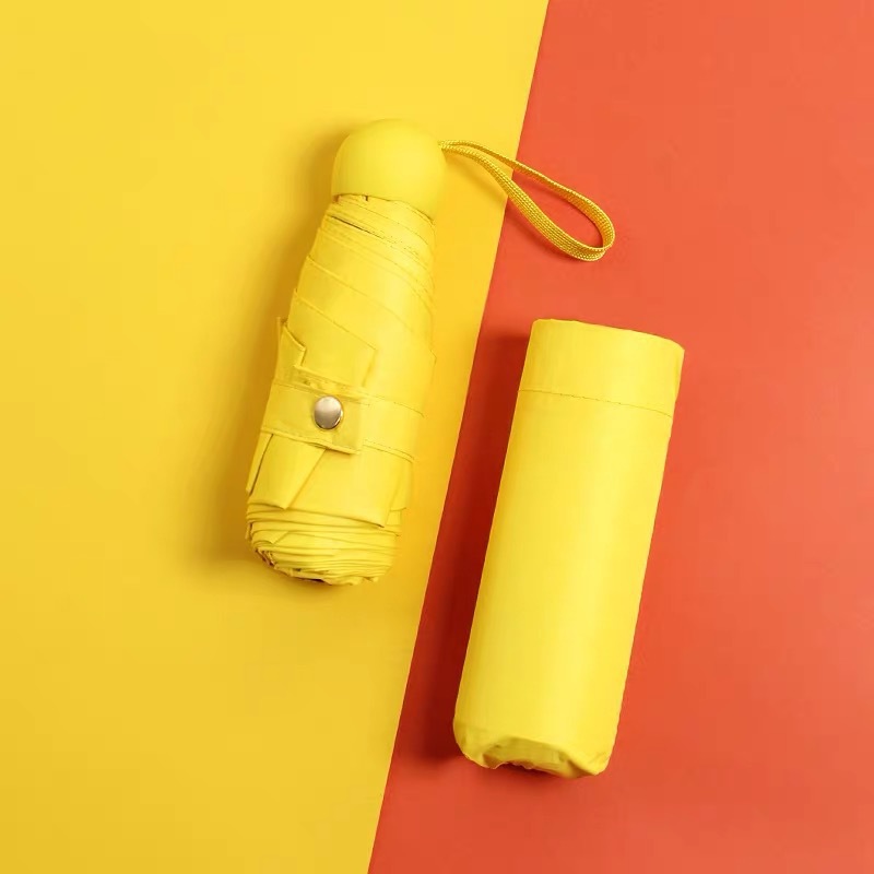 五折伞迷你便携黑胶太阳伞口袋晴雨两用雨伞防晒遮阳伞六折胶囊伞详情64