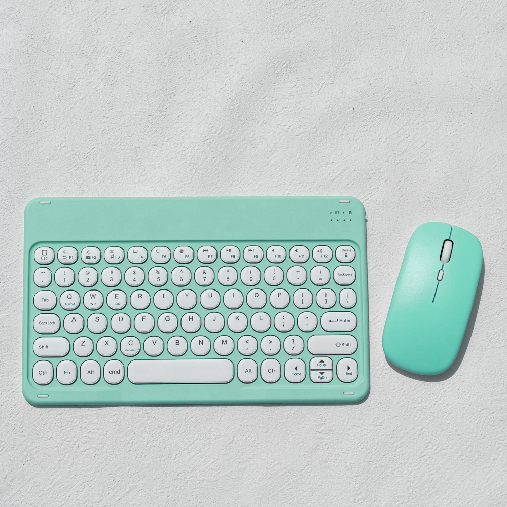 Mobile phone Bluetooth keyboard and mouse set, wireless Bluetooth, suitable for iPad, Apple, Xiaomi, Samsung tablet computer keyboards pic 2