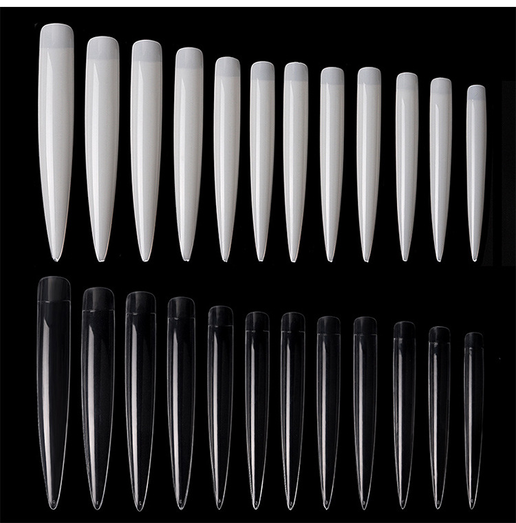 Transfronterizo nuevo estilo de arte de salón extendido nails falsos 120pcs wearable nails acabados wholesale wearable nails práctica nails nails pic 5