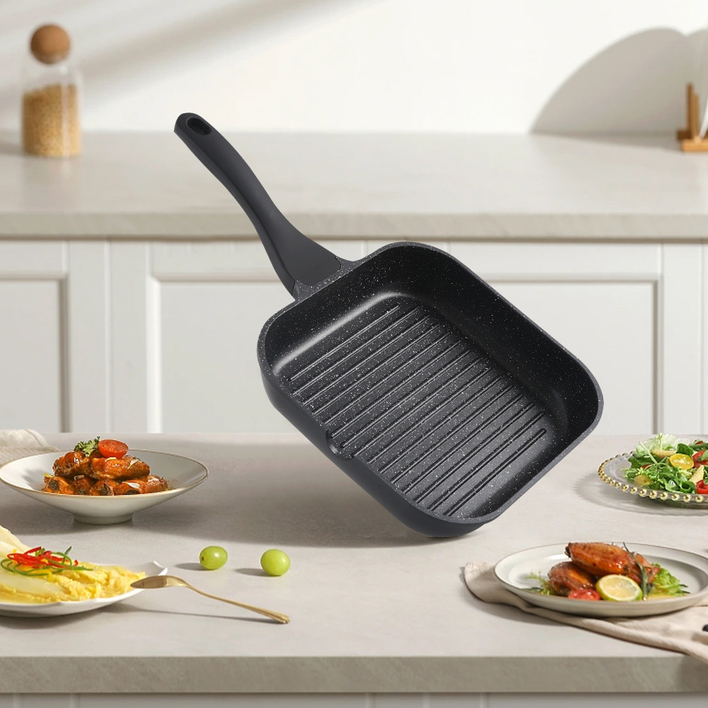 Winningstar British and European standard home barbecue, egg and steak multi-functional non-stick high-temperature resistant steak grill pic 5