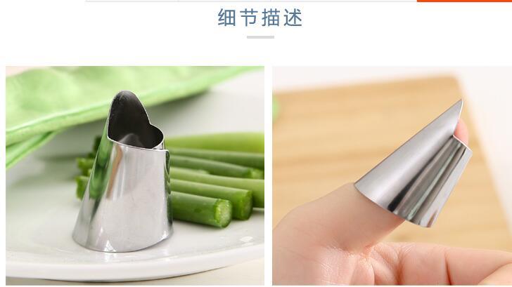 Edamame peeling tool, iron nail cover, water chestnut, broad bean, pine nut, pistachio peeling tool, anti-cutting hand and finger guard pic 11