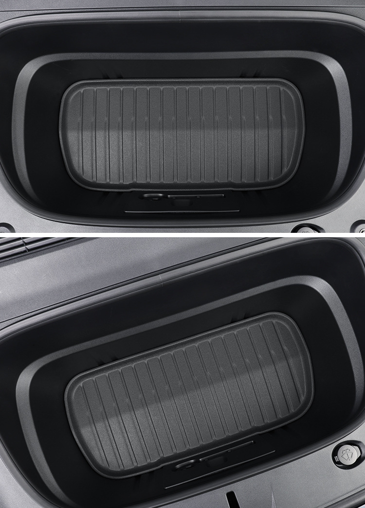 适用于25款特斯拉焕新款Model Y汽车脚垫防水TPE脚垫后备箱垫代发详情29