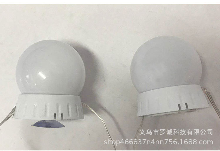 Wholesale of 10 usb three-tone light cosmetic lamps, cosmetic mirror bulbs and Hollywood mirror front lights from the manufacturer pic 7
