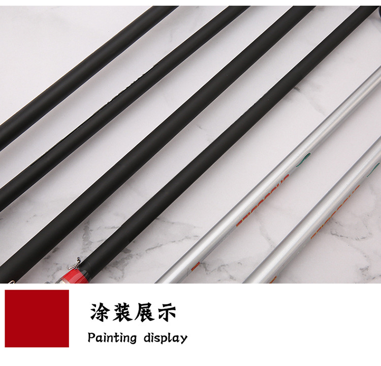 Cross-border fiberglass reinforced plastic Lull rod insert joint rod ML adjustable lull rod foreign trade Amazon long-distance throwing road sliding rod fishing rod pic 8