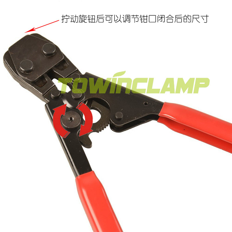 PEX pipe clamp clamp/assist clamp/clamp clamp is more labor-saving. It is a hot cross-border purchase and can be matched with various clamps for export pic 5