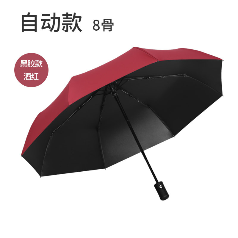 雨伞定制批发全自动三折防晒晴雨伞高级感折叠大号商务礼品广告伞详情20