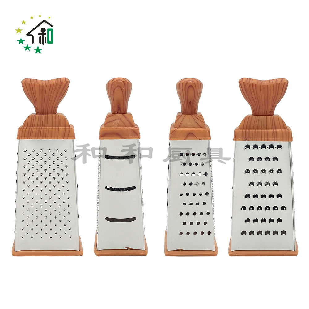 Potato shreds, garlic shreds, radish shreds grater, stainless steel grater, four-sided vertical grater, multi-functional vegetable cutter pic 15