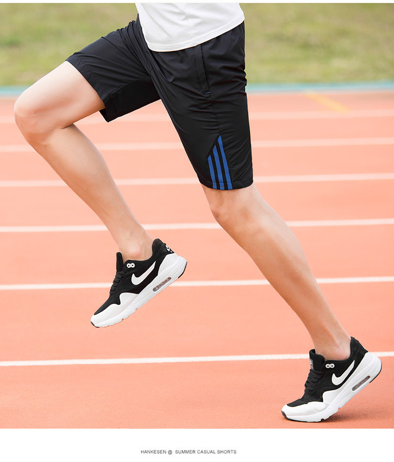 2021 nuevo hombre pantalones casuales verano suelto deportes pantalones de fitness hombres cinco centelleo seco al aire libre más tamaño running pic 13