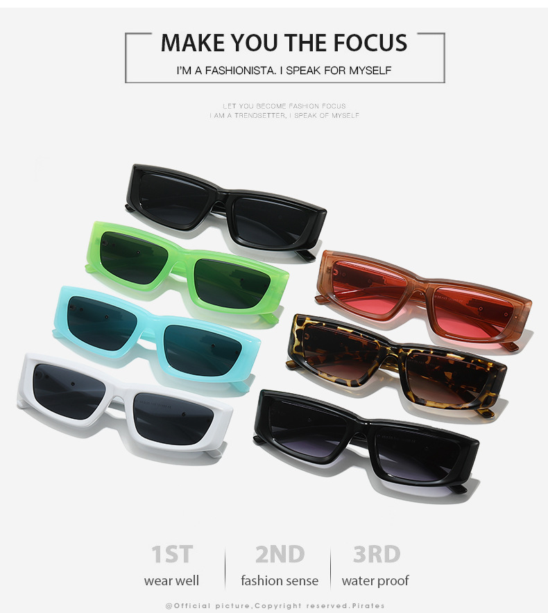 2023春季新款跨镜个性时尚太阳镜 韩版大框骑行出游百搭墨镜女详情3