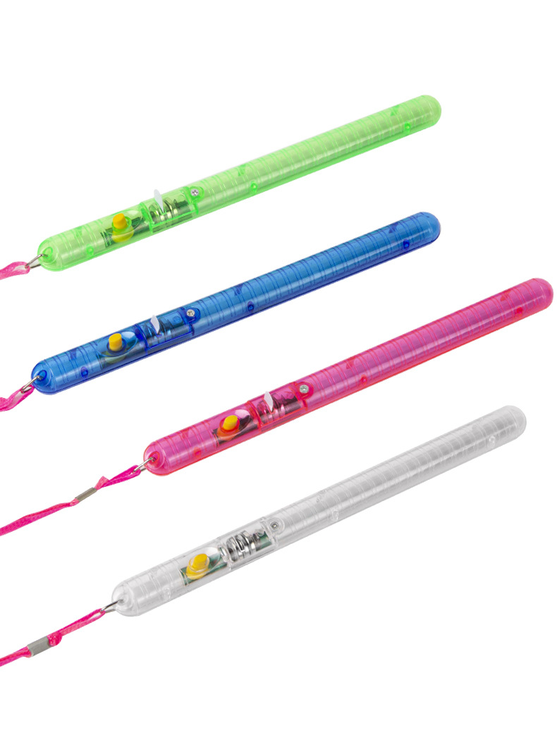 七彩荧光棒 大号透明闪光棒 七彩荧光棒水波棒 带绳棒子 演唱会地详情6