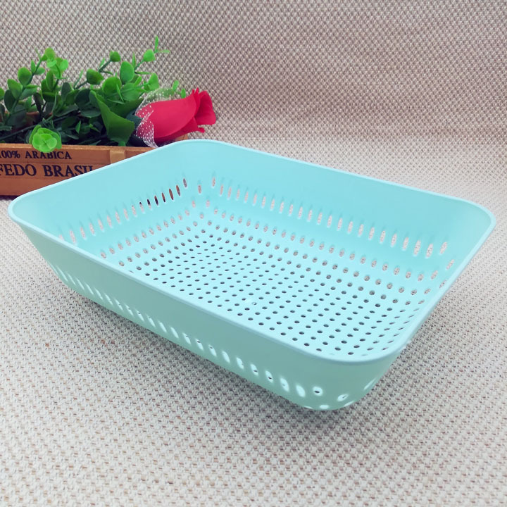 I1241 911# Fashionable rectangular Fruit Plate, Fruit Plate, Dried Fruit Box, Snack Plate, Yiwu 2-yuan Store, Department Store wholesale pic 8