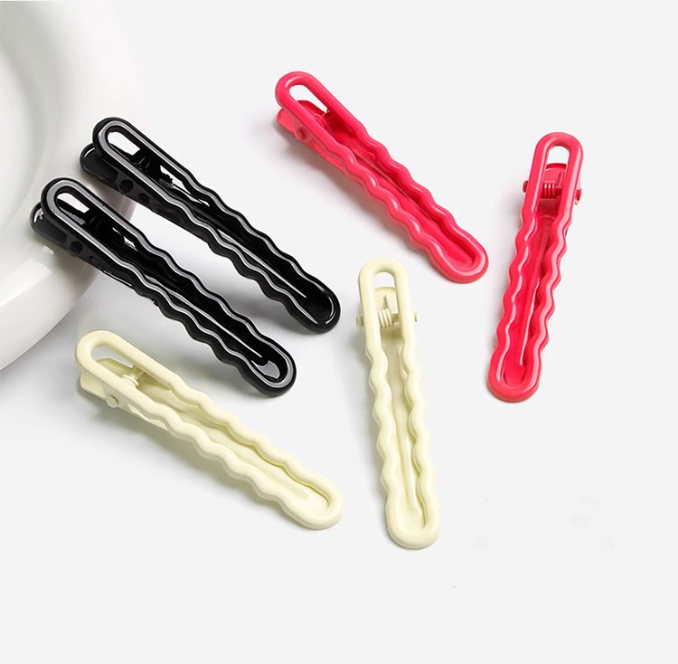 Dopamine color hair clips, wave clips, broken hair clips, bangs clips, seamless, straight clips, non-damaging hair accessories, headwear, students pic 4