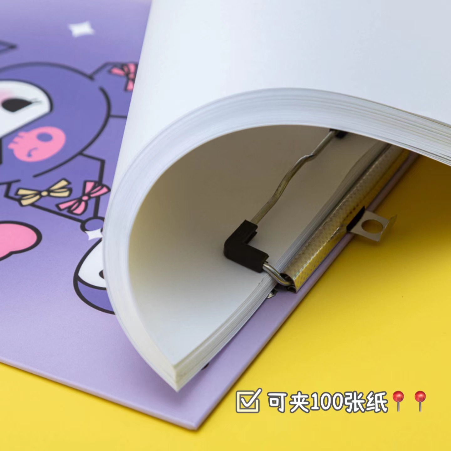 可爱简约玉桂狗美乐蒂板夹卡通学生A4资料试卷夹板文件写字大垫板详情16