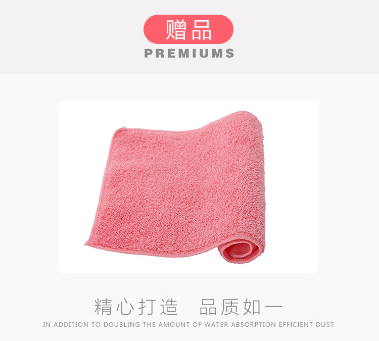 Pigeon flat mop, buy one get one free. The same style mop can replace the large-sized flat stainless steel mop with a cloth head pic 3