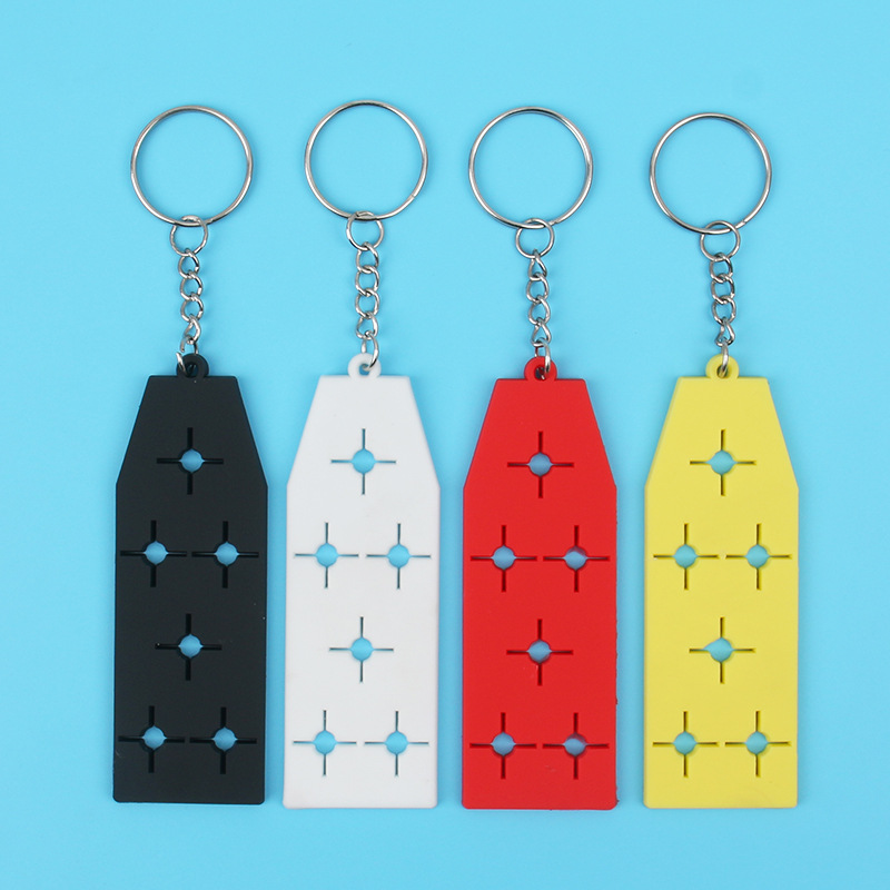 2022 New Keychain pendant EVA key Board Personalized DIY installation board accessory suitable for Crocs and flower shoe buckles 1 pic 5