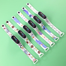 Ins-style illuminated watches, personalized Harajuku Korean version, fashionable and trendy LED fluorescent couple watches for boys, girls, primary and secondary school students pic 29