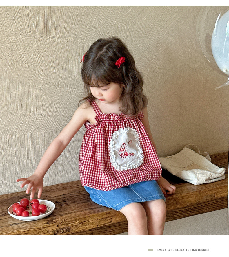 Summer girls top 2024 новая детская версия summer bulls для детей южной кореи pic 16
