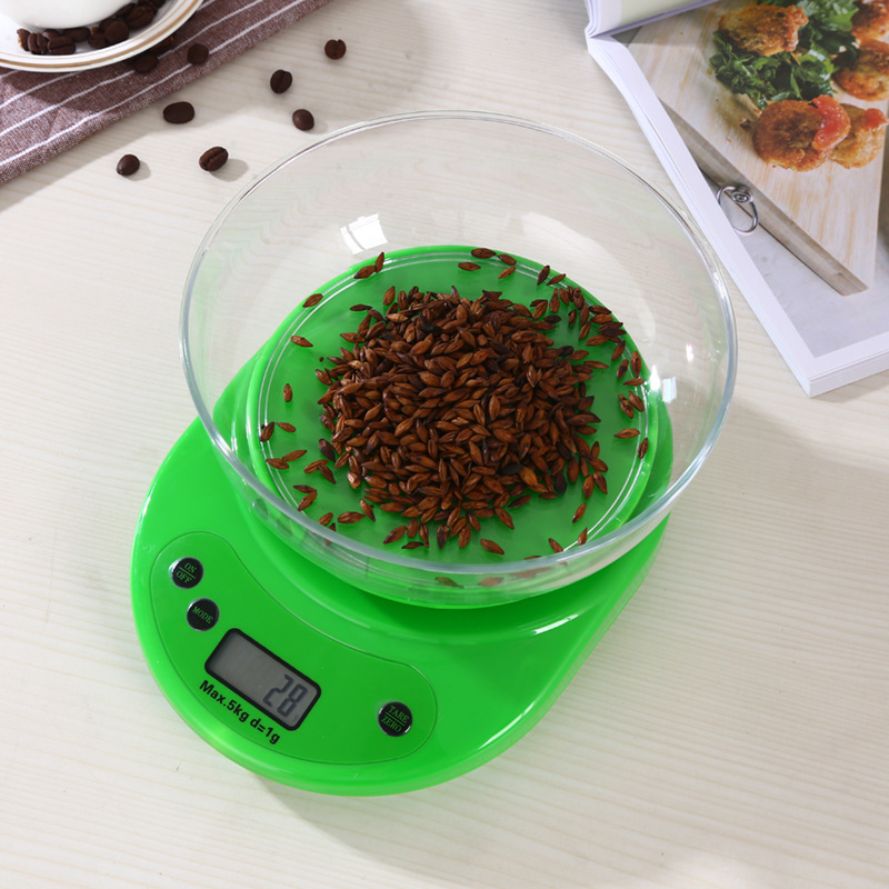 Wholesale of household kitchen electronic scales, kitchen baking scales, food scales, DIY dessert scales, medicinal herbs, fruits and food scales pic 9