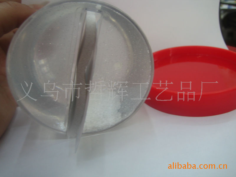 创意流沙相框金葱粉(压克力可放照片水球,相框雪花球,相框入油球)哲辉05详情1
