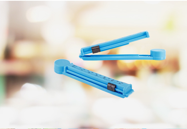Round-headed smiling face sealing clip, 11 cm snack bread sealing clip, creative plastic clip, date sealing clip pic 4