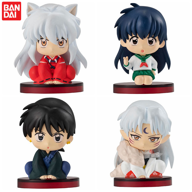 万代手办扭蛋犬夜叉动漫同款造型桌面车载摆件现货杀生丸阿离周边详情7