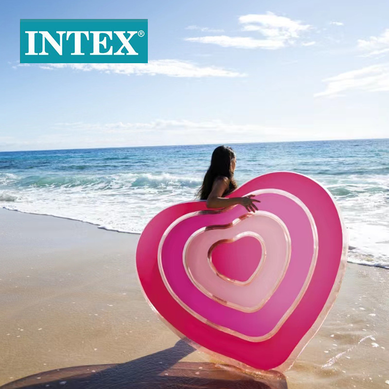 INTEX58727 Love Float Swimming Pool Water Inflatable Toy Party Internet Celebrity Float Bed wholesale pic 4