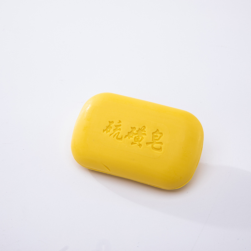 Hot-selling sulfur soap for washing face and hair, soap wholesale pic 17