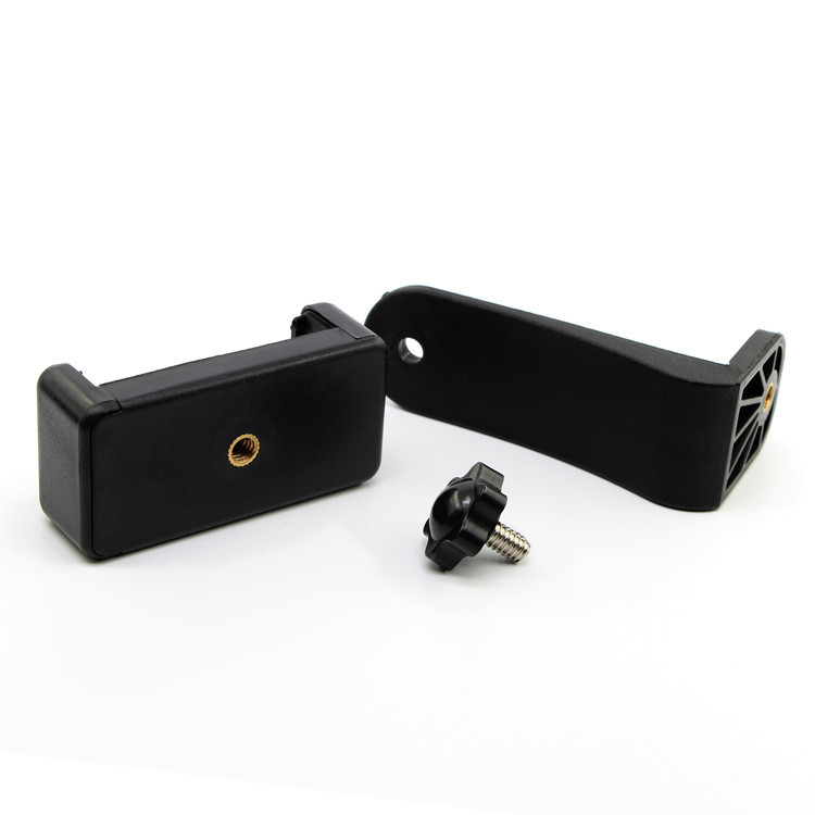 Live streaming 360° phone holder tripod clip, horizontal and vertical live streaming clip fixation, enlarged universal tripod rotation pic 4