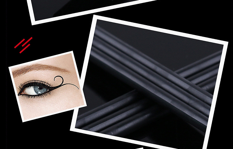 Gold Hole disposable eyeliner brush, Nannon wool sleeping silkworm shadow pen, eyeliner pen, ultra-fine lip line pen, beauty tools, exclusively for export pic 29