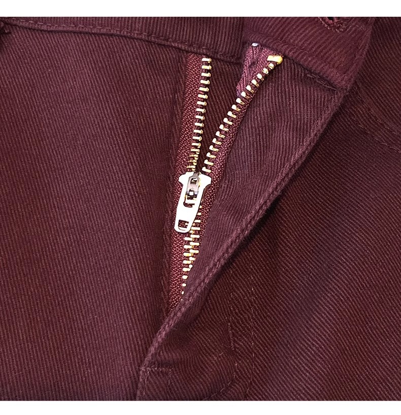 新款高腰复古小个子加绒九分直筒裤深蓝色牛仔裤阔腿裤女秋冬2024详情19