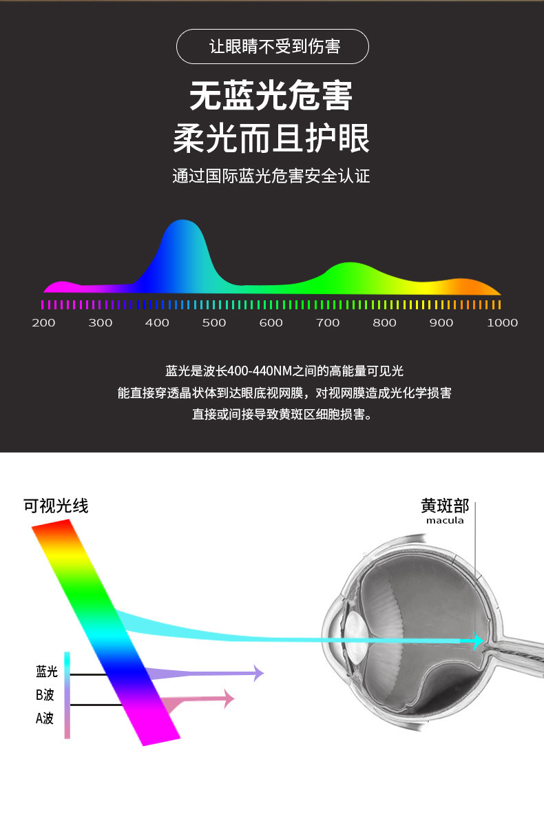 双头护眼台灯学习大学生宿舍护眼充电床头灯书桌阅读多功能笔筒灯详情7