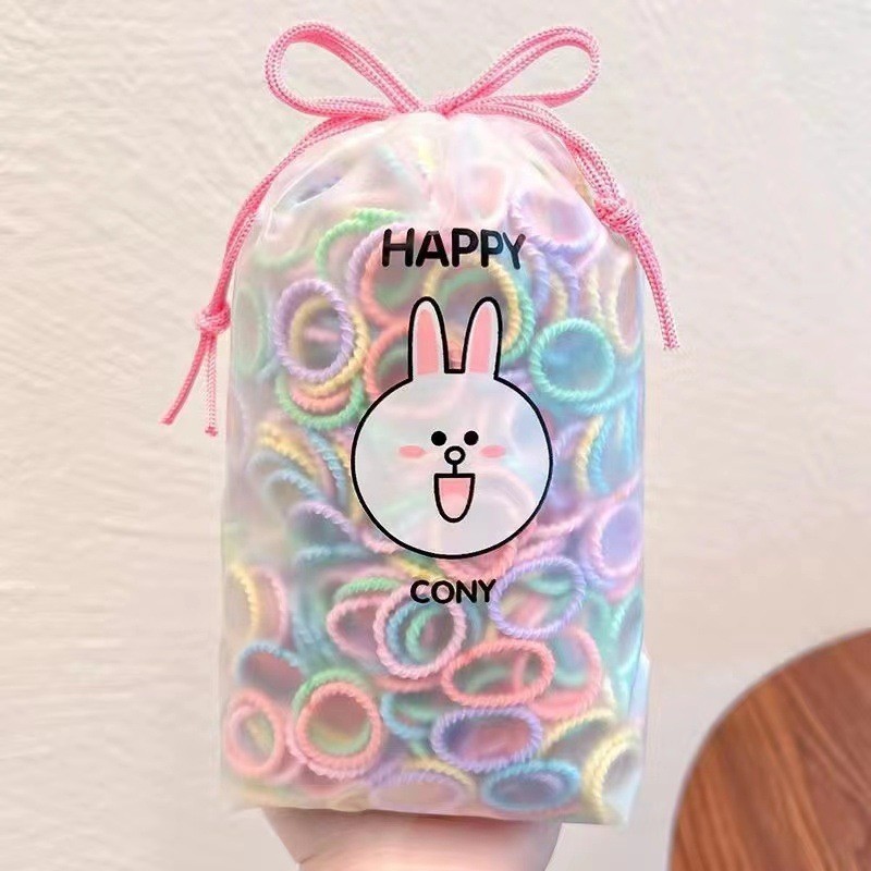 宝宝不伤发皮筋儿童小号橡皮筋可爱女童扎啾啾发圈幼儿扎头皮套夏详情13