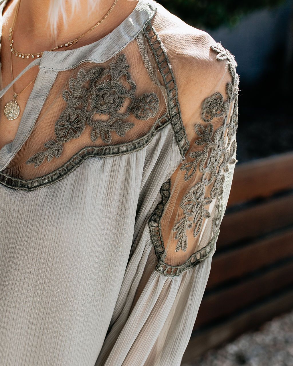 New solid-color chiffon shirt for women on AliExpress, a large, loose V-neck and sexy lace shirt with a European and American style pic 11