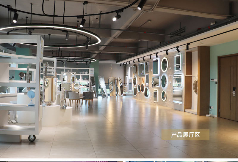 桌面化妆镜 LED灯台式美妆镜三色调节补光灯镜子智能充电创意灯镜详情21