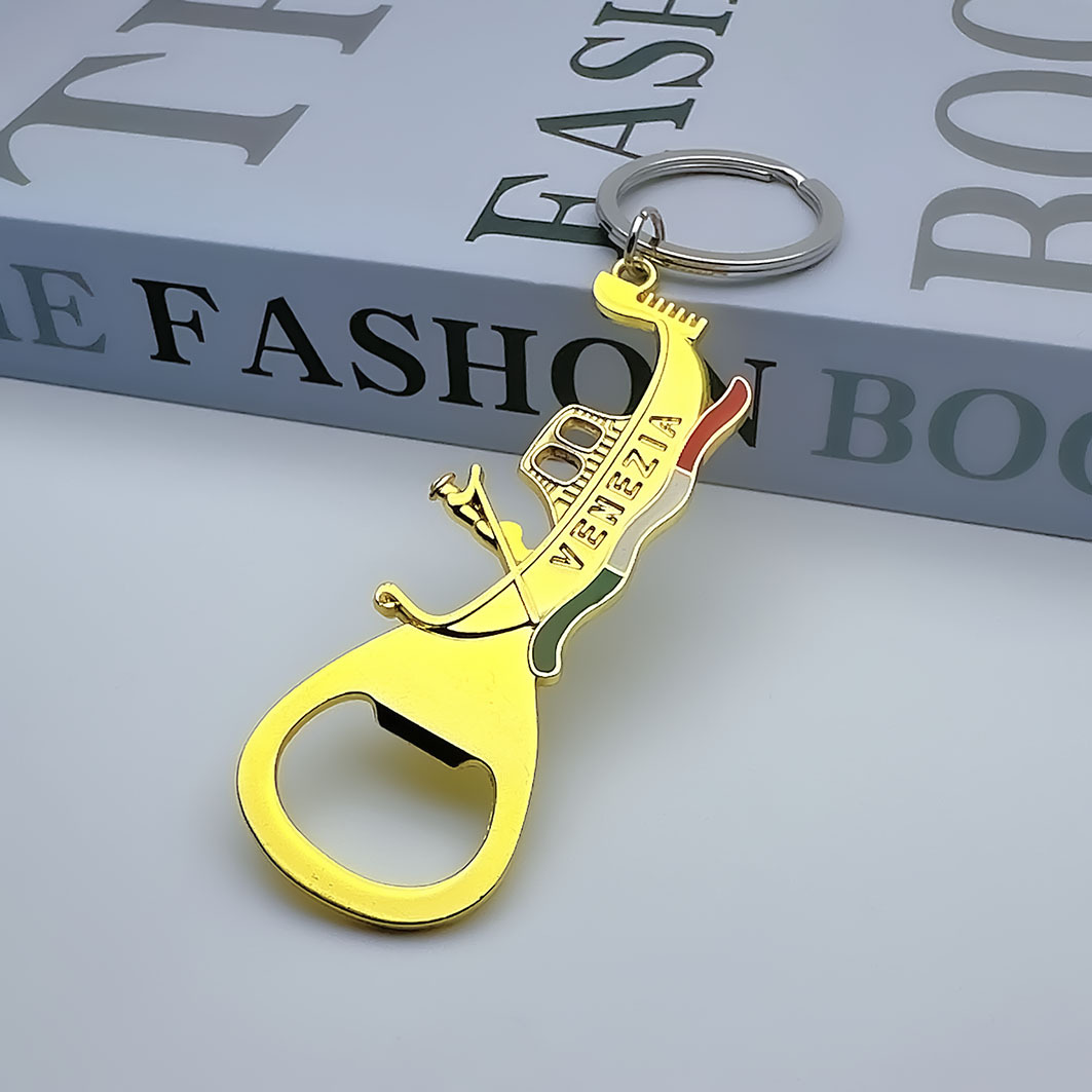 旅游纪念品沙特阿拉伯MAKKAH百搭仿金钥匙吊牌锌合金钥匙扣详情20