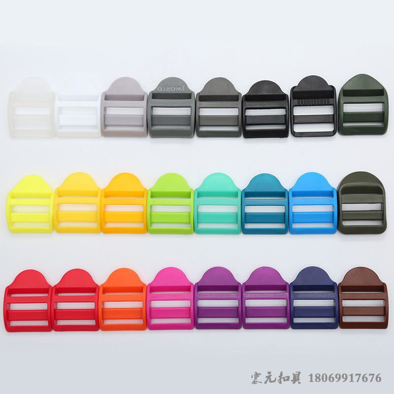 In-stock color plastic adjustable buckle, three-level and four-level buckle, bag and backpack hooks, color rotating hooks, quick delivery pic 9