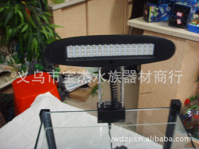 供应水族灯具 鱼缸夹灯 LED灯 水中灯 宝杰水族器材批发详情38