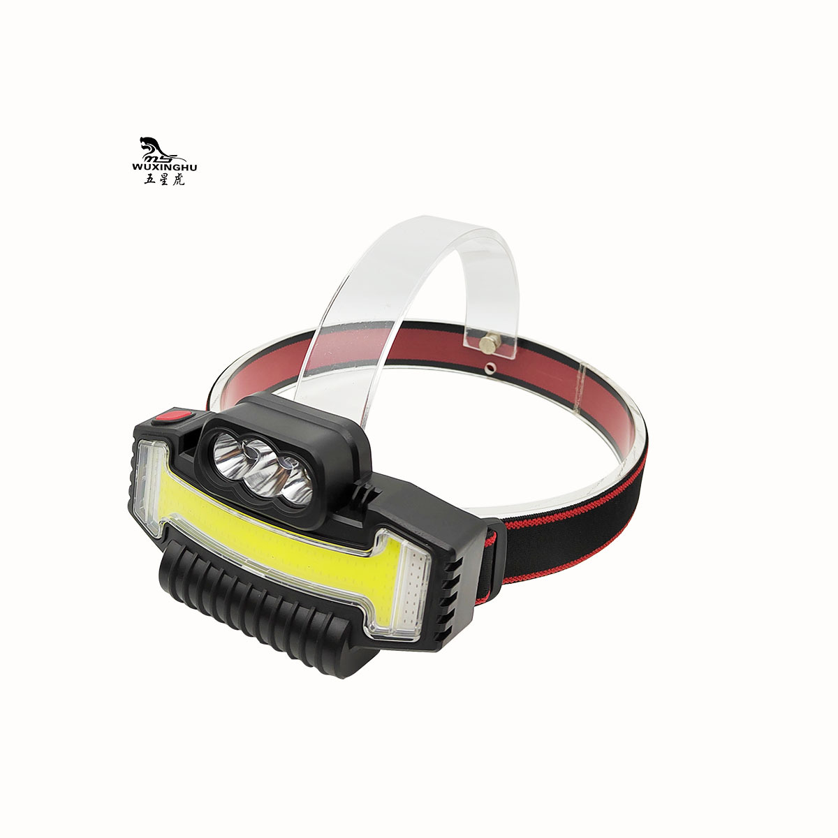 NEW multi-functional COB headlight, fast charging, outdoor camping, night running, cycling warning headlight, work light pic 3