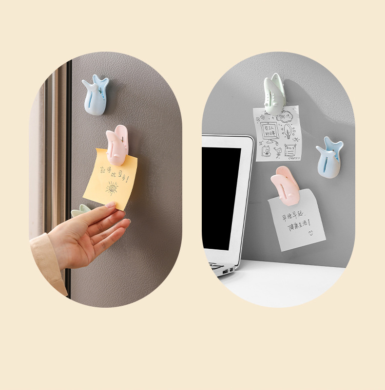 FaSoLa food bag sealing clip, milk powder snack sealer, kitchen food moisture-proof and dust-proof magnetic sealing clip pic 7