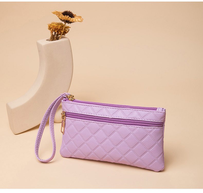 手腕式钱包长高级感气质手拿包双层手机小包大容量零钱收纳包卡包详情24