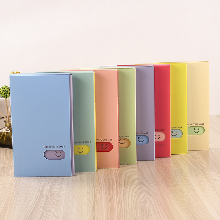 Simple candy-colored business card holder, multi-layer student card case, PP waterproof storage, custom LOGO in stock pic 7